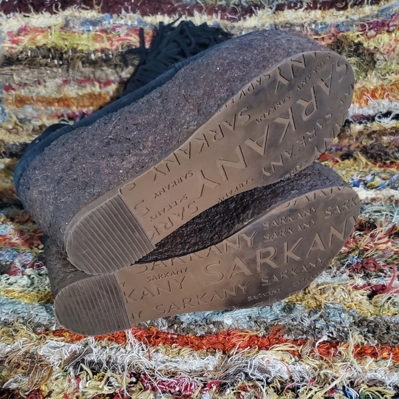 Vintage Ricky Sarkany Fringe Platform Boot - Picture 8 of 9